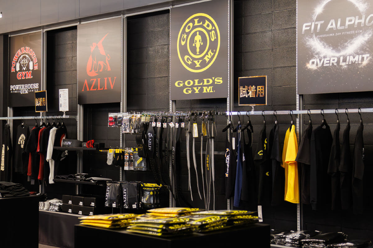 総合フィットネスショップ ΩMEGA FITNESS　店内